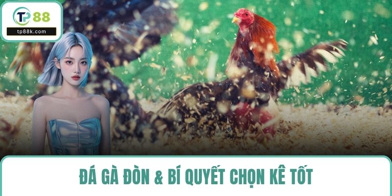 Đá gà đòn & bí quyết chọn kê tốt