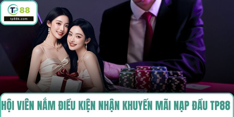 Hội viên nắm rõ điều kiện nhận khuyến mãi nạp đầu TP88