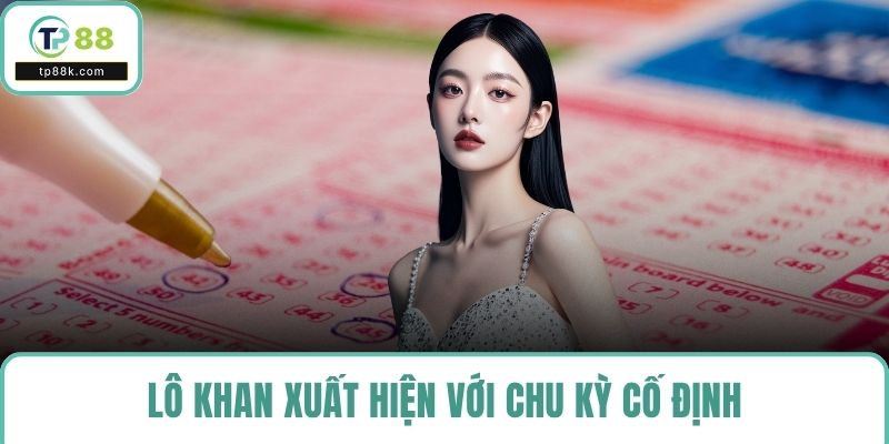 Lô khan xuất hiện với chu kỳ cố định
