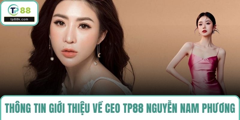 Thông tin giới thiệu về CEO TP88 Nguyễn Nam Phương
